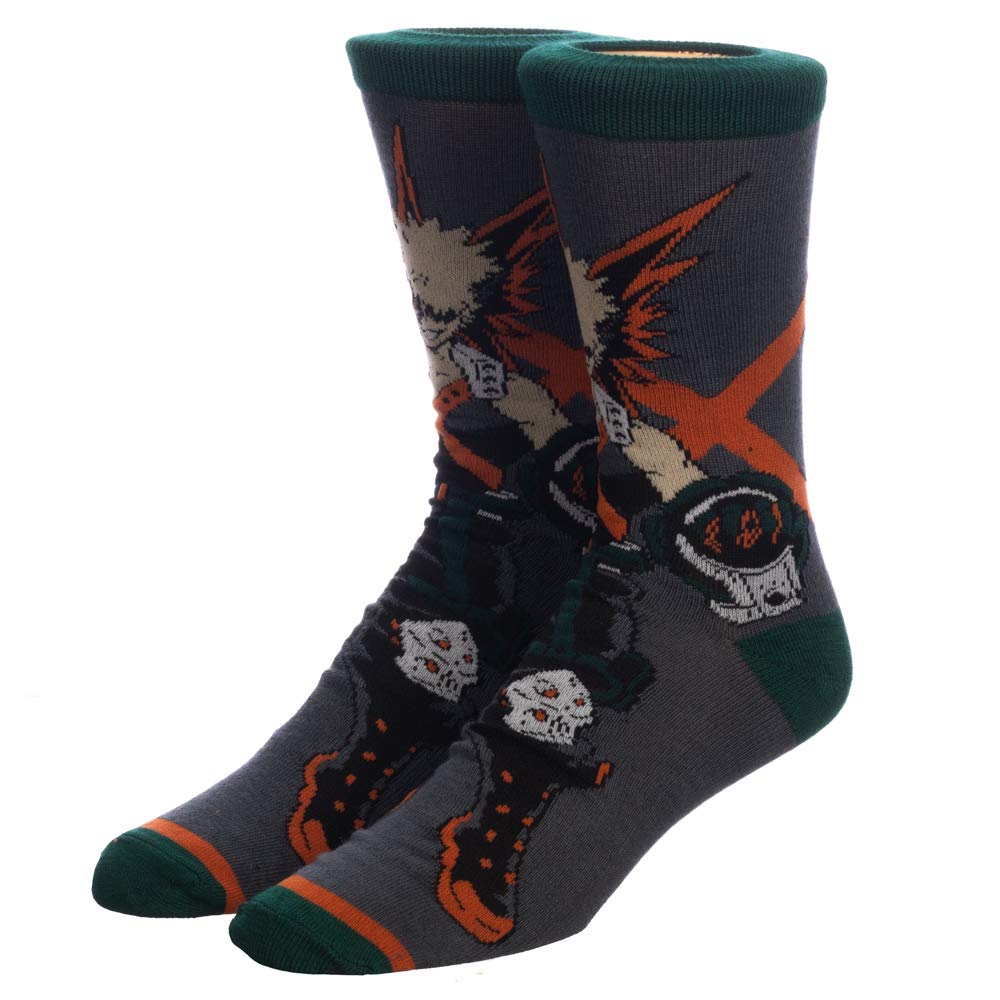 My Hero Academia 3 Pack Novelty Boxed Crew Sock