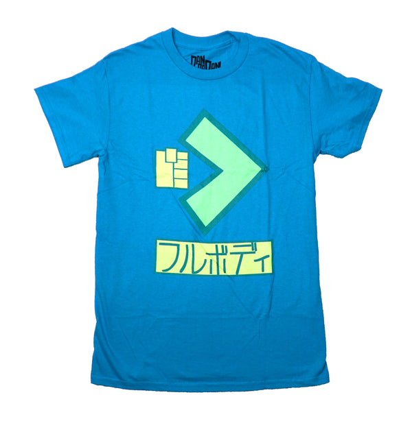 Dandadan Mens T-Shirt - Fullbody Energy Drink Logo Shirt - Inmyparentsbasement.com