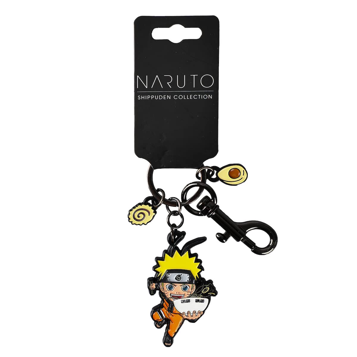 The Naruto Shippuden 3 Charm Keychain