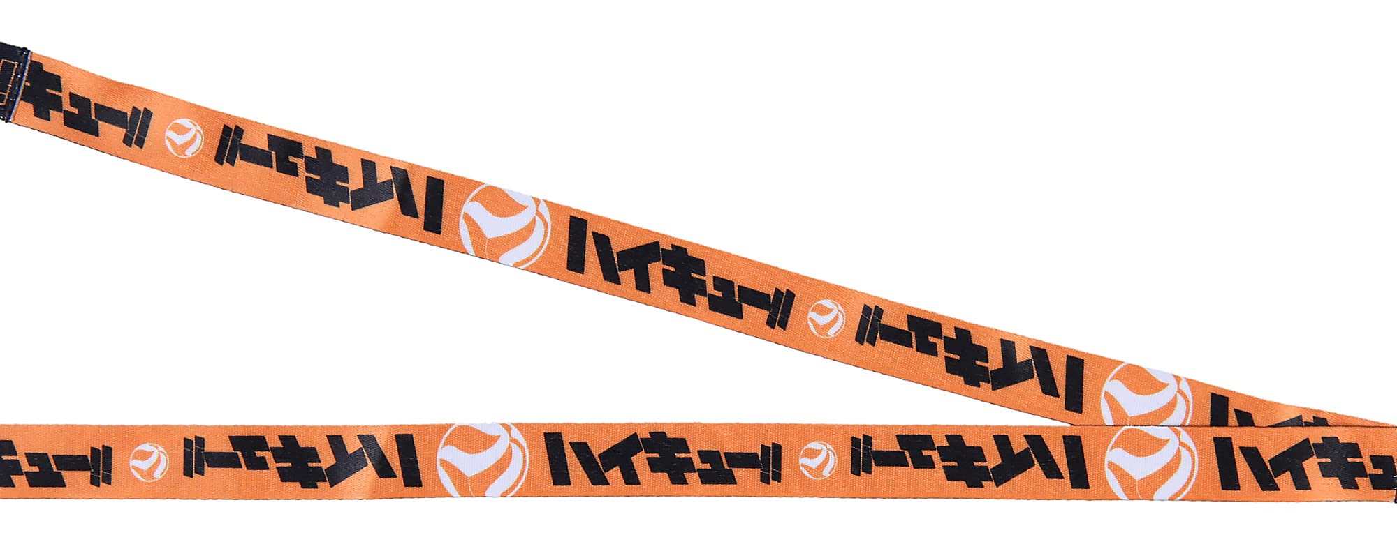 Haikyu!! Anime ID Badge Holder Lanyard Keychain w/ 2" Rubber Pendant
