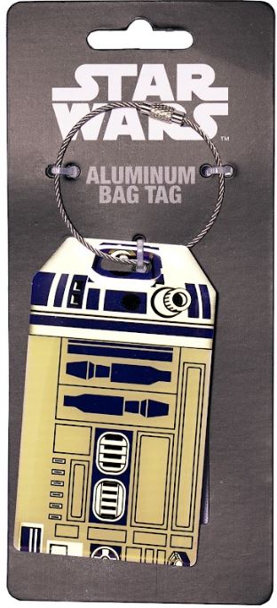 Star Wars Aluminum R2D2 Baggage Tag for Travel