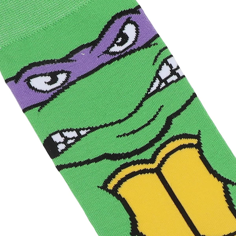Bioworld Teenage Mutant Ninja Turtles Animigos Men’s Crew Socks