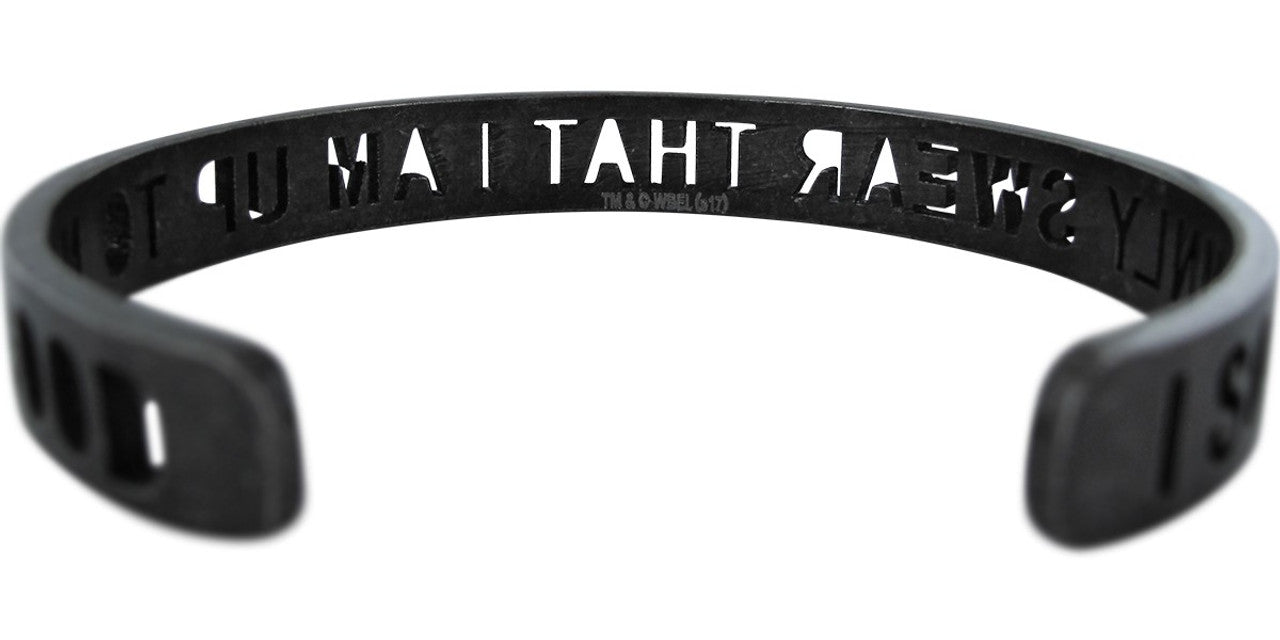 Harry Potter "I Solemnly Swear I Am Up to No Good" Marauders Cuff Bracelet