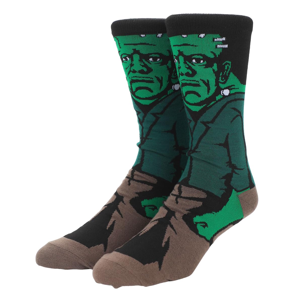 universal monsters socks Bioworld Universal Monsters Frankenstein Men's Animigos Crew Socks