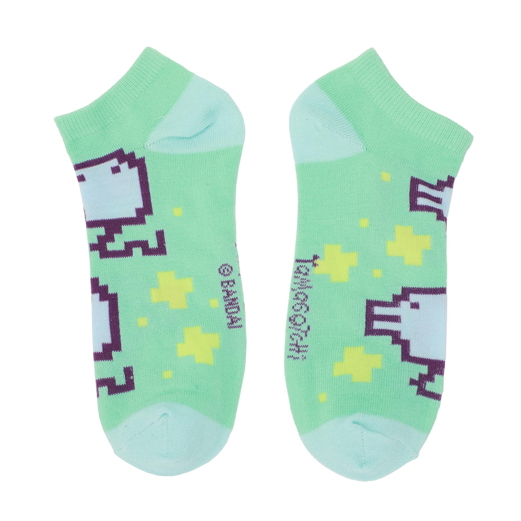 Bioworld Tamagotchi Pets Play With Me Women's 5-Pair Ankle Socks
