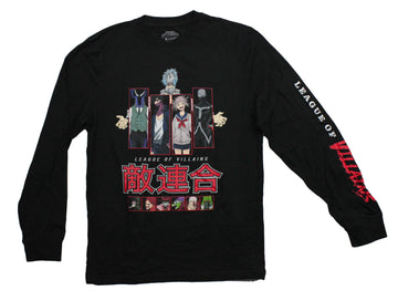 My Hero Academia  Mens Long Sleeve T-Shirt - League of Villains Box Pics