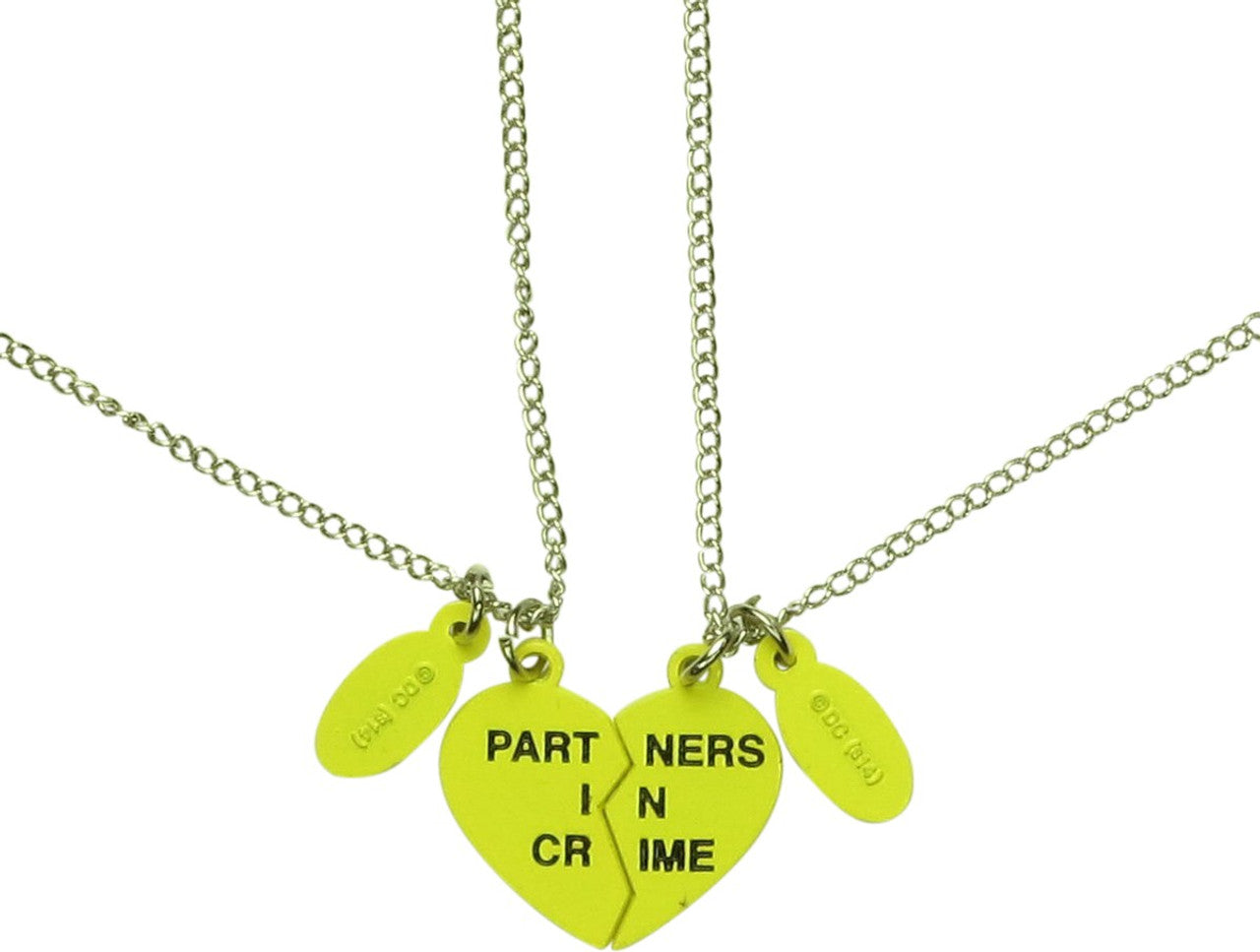 DC Batman Logo Sweetheart Necklace Set