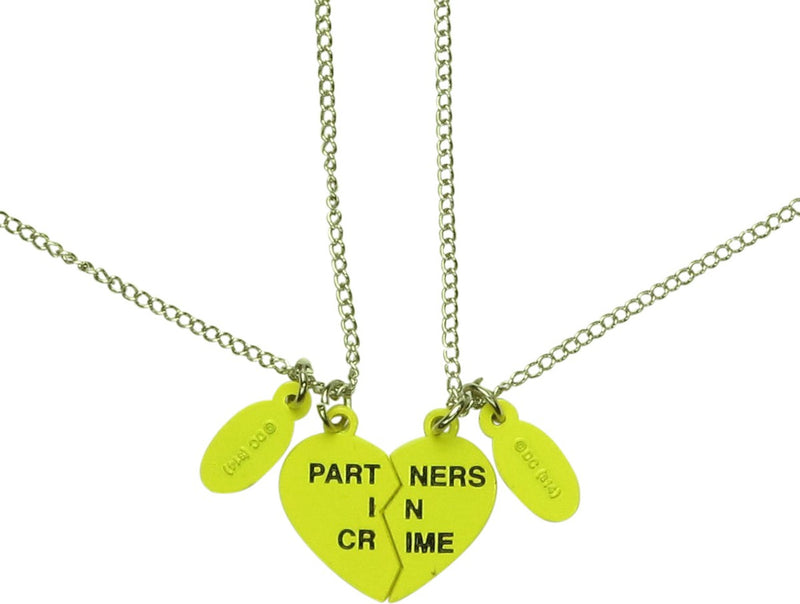 DC Batman Logo Sweetheart Necklace Set