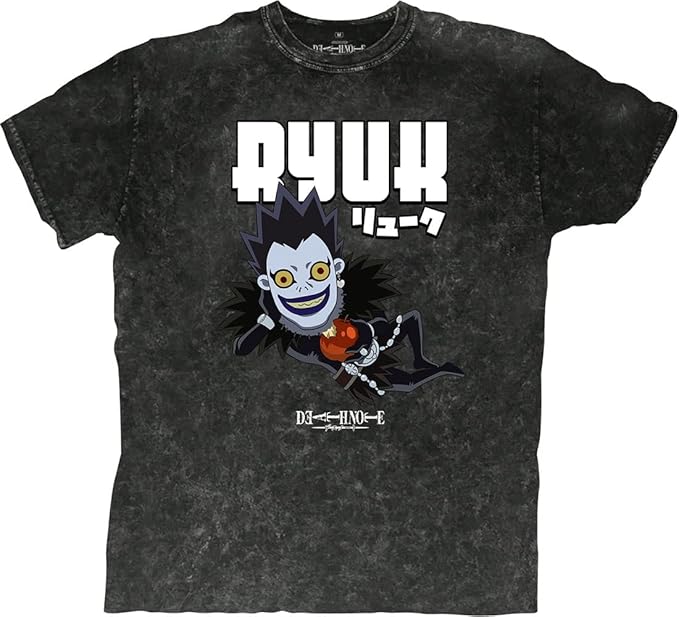 Death Note Mens Long Sleeve T-Shirt - Relaxing Ryuk Under Name Deathnote - Inmyparentsbasement.com