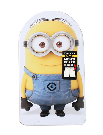 Despicable Me, Minion Made Minion Boxer Shorts - Small