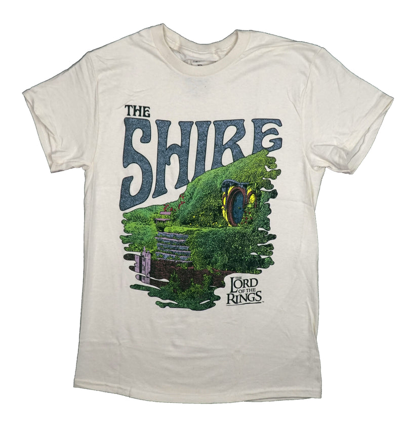 The Lord of the Rings Mens T-Shirt - Distressed Image The Shire