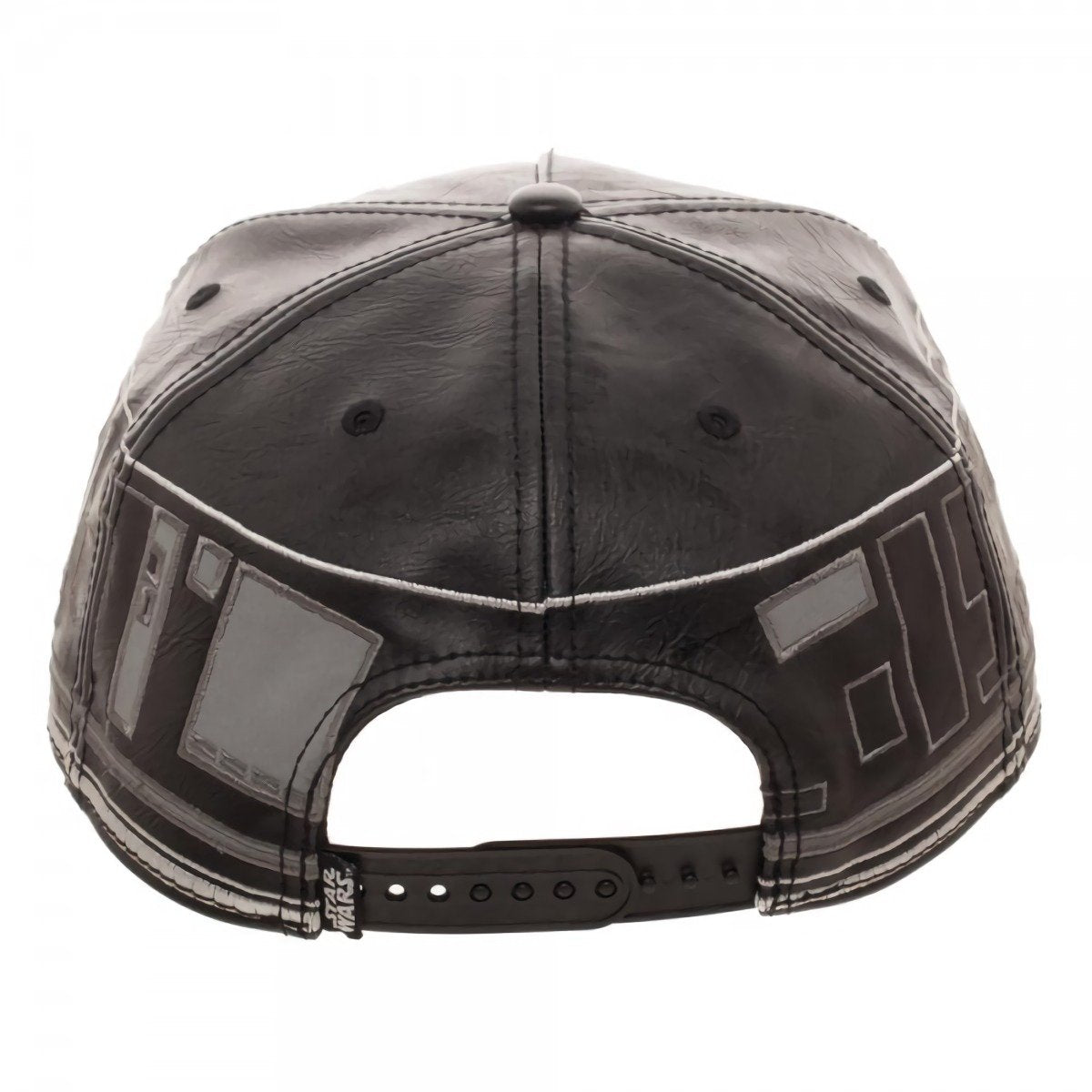 Star Wars BB-9 Embroidered Faux Leather Snapback Baseball Cap