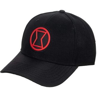 Black Widow Comic Book Superhero Logo Black Unisex Ballistic Bill Hat