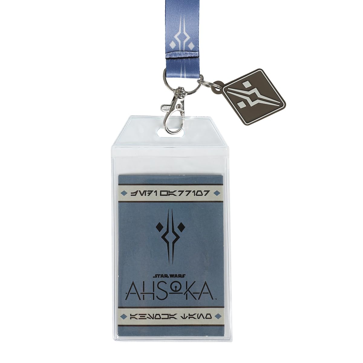 Star Wars Ahsoka Tano 22-Inch Lanyard with Rubber Charm and Clear ID Sleeve