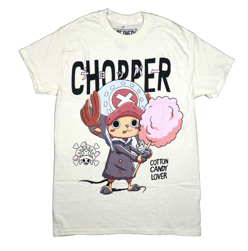 One Piece Mens T-Shirt - Chopper Cotton Candy Lover