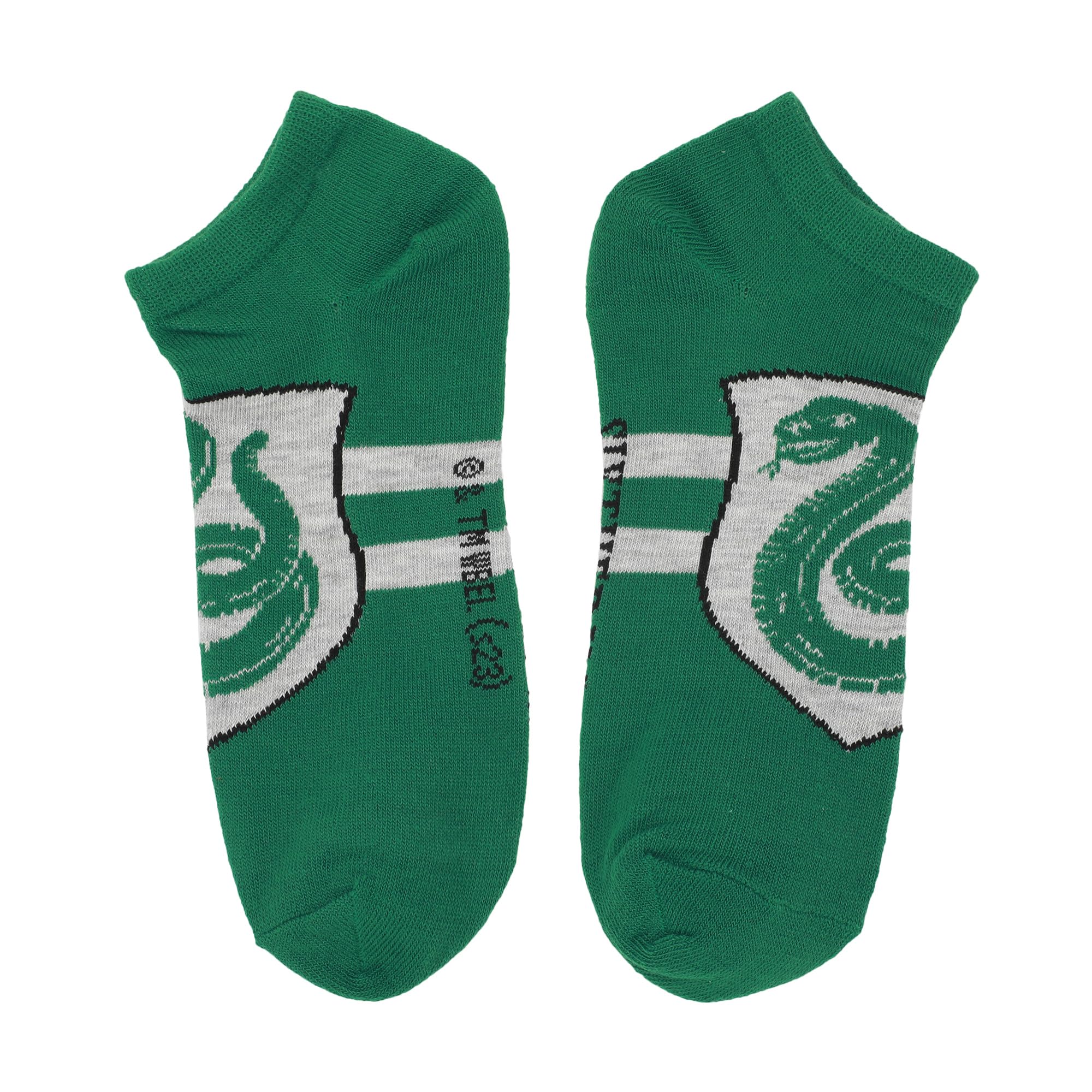 Harry Potter Slytherin Ankle Socks 5-Pack for Women