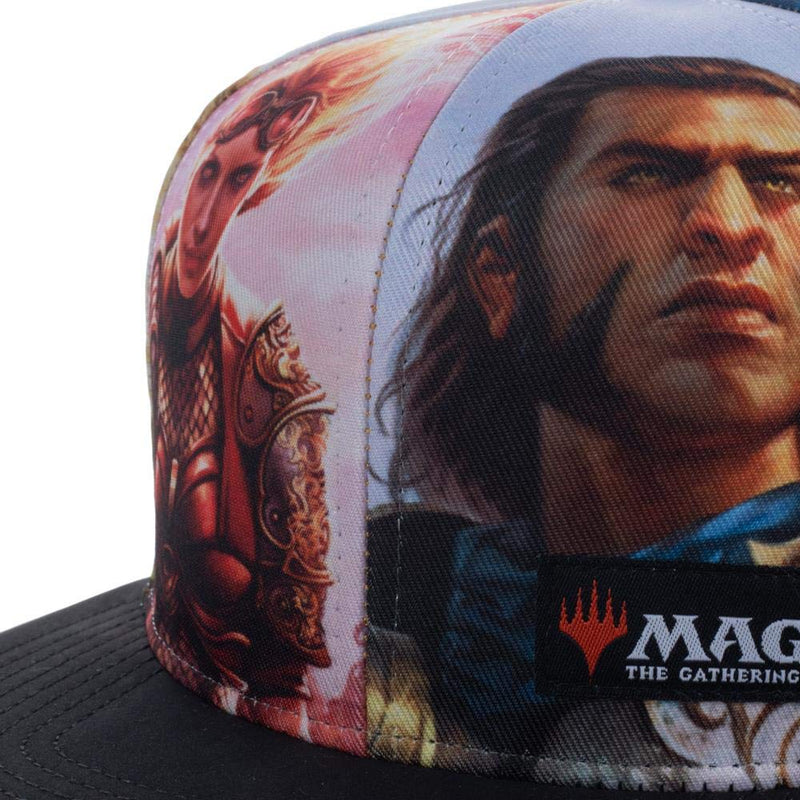 Magic: The Gathering Sublimated Print Black Adjustable Hat