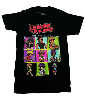 Scott Pilgrim vs. The World Mens T-Shirt - Pixled Images of Evil Exes