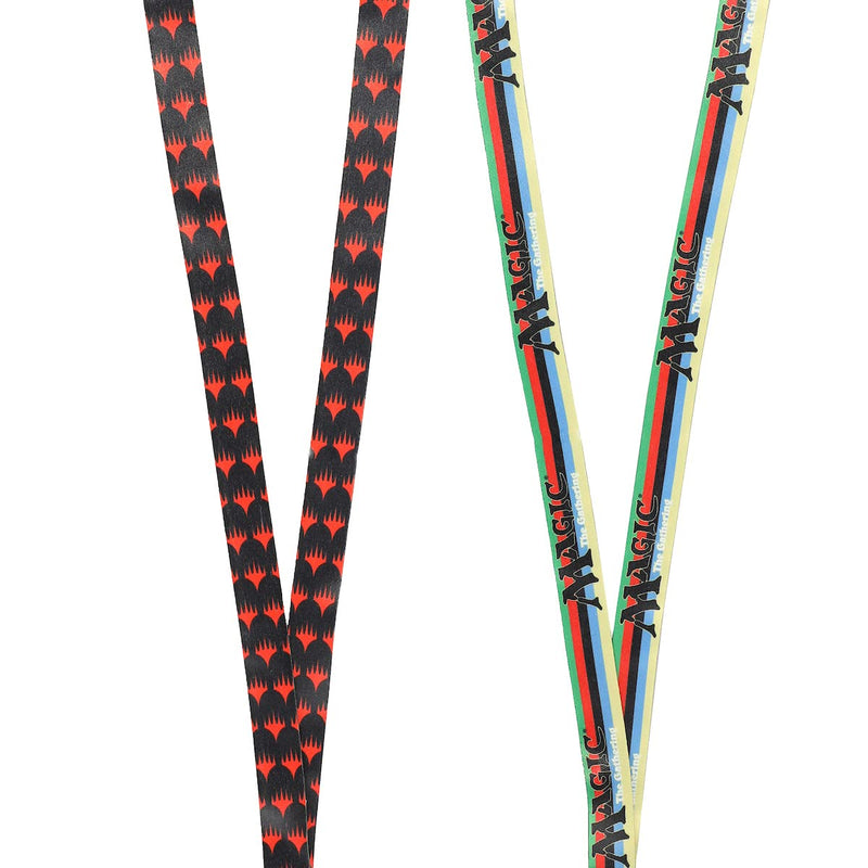 Bioworld Magic the Gathering Lanyard with Breakaway Rubber Charm and ID Sleeve