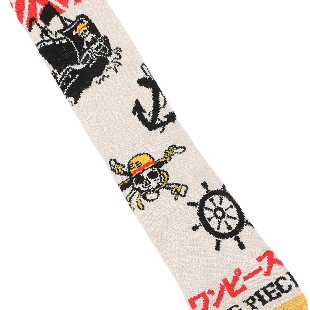 Bioworld One Piece Live Action Straw Hat Pirates Adult 3-Pair Casual Crew Socks