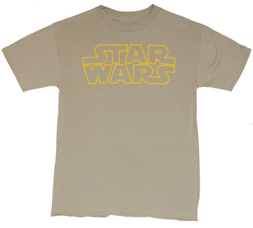 Star Wars Mens T-Shirt - Star Wars Classic Logo Image