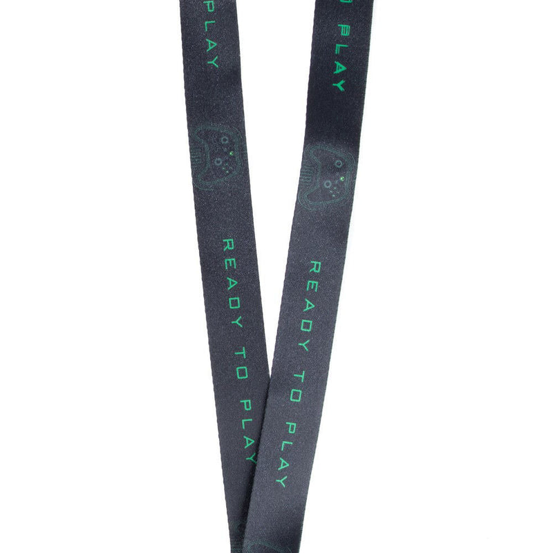 X-Box "Ready to Play" Lanyard With Charm - Inmyparentsbasement.com