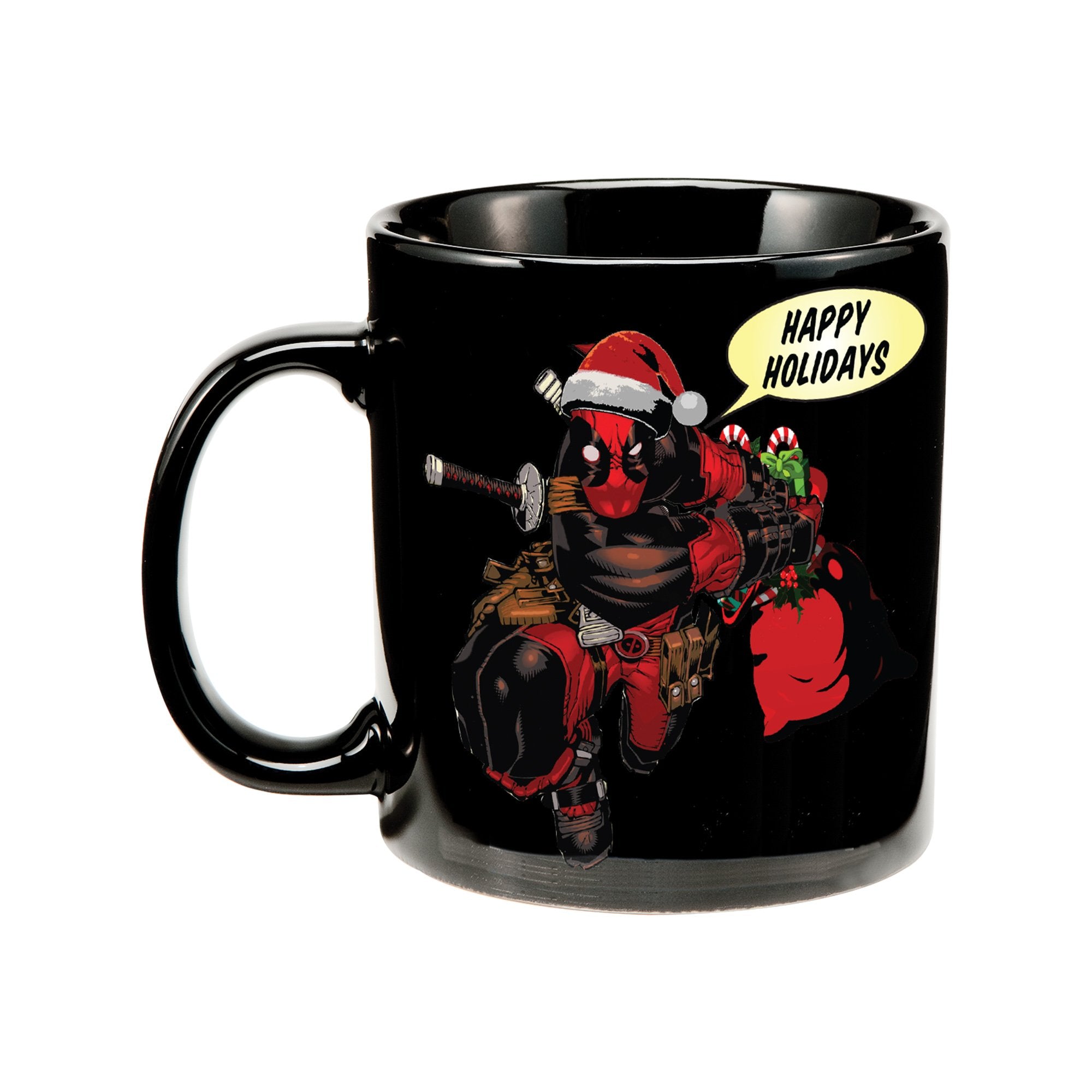 Vandor Marvel Deadpool Holiday 20 oz. Ceramic Mug