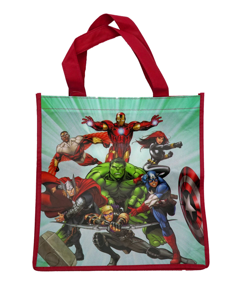 Avengers Comic Style Battle Ready Print Reusable Shopping Tote Bag
