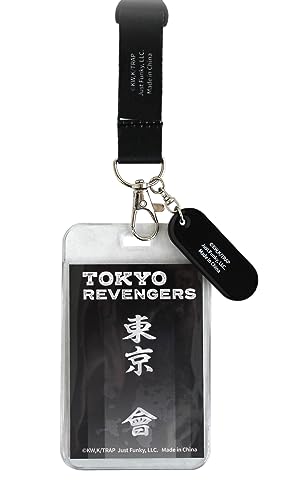 Tokyo Revengers Anime ID Badge Holder Lanyard Keychain Lanyard Rubber Pendant