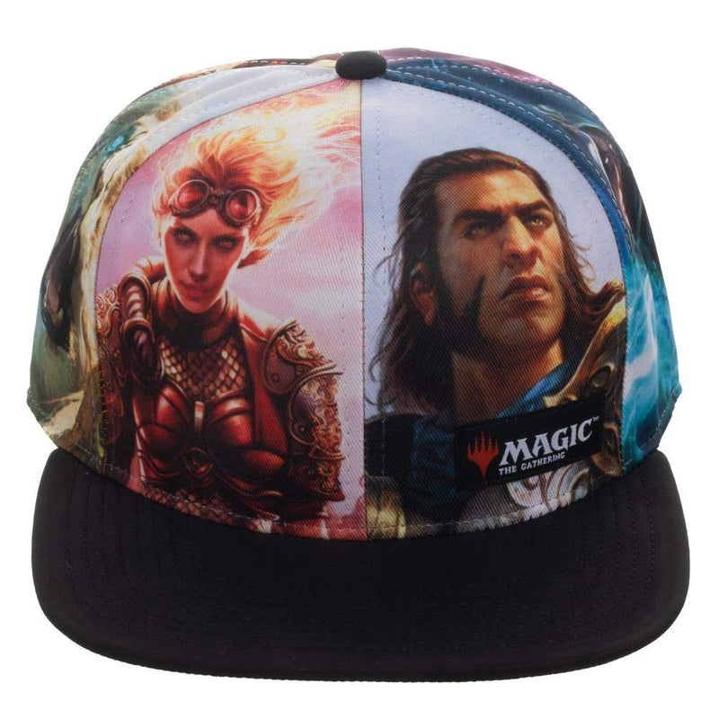 Magic: The Gathering Sublimated Print Black Adjustable Hat