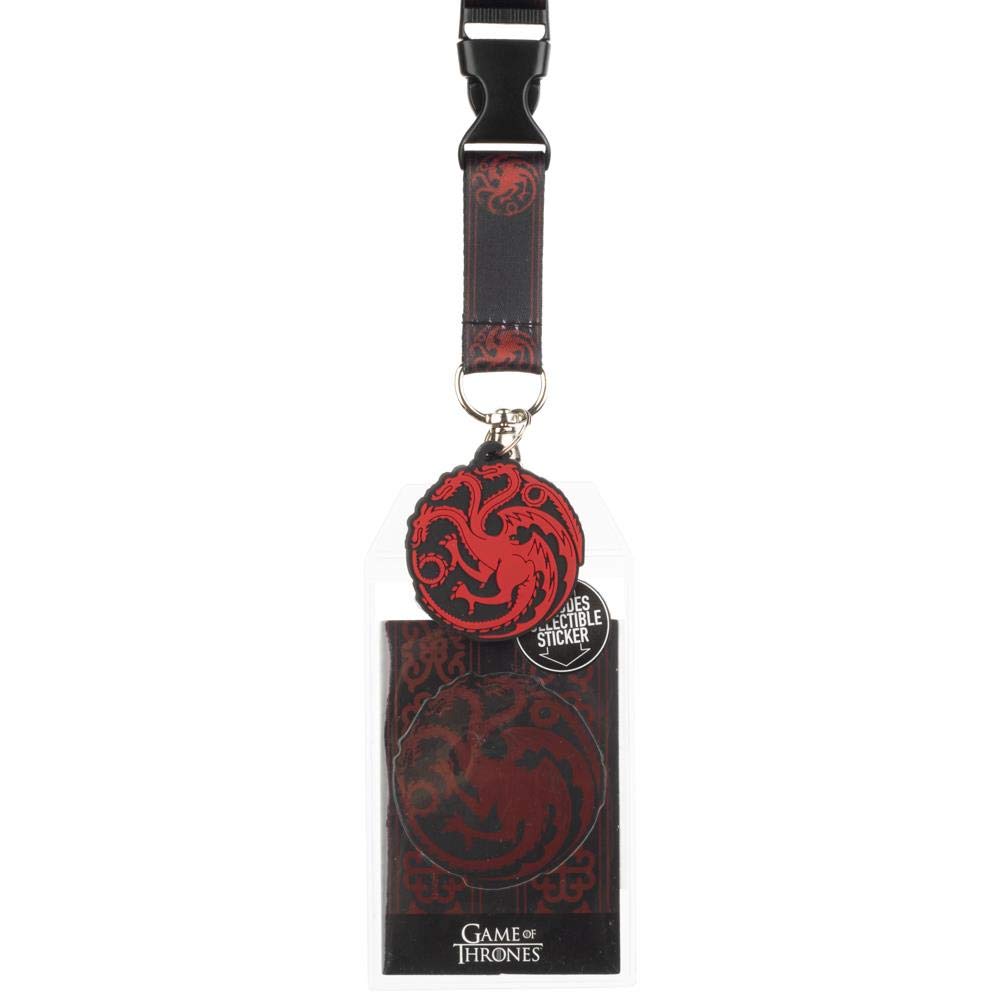 Game of Thrones Targaryen ID Badge Holder Lanyard
