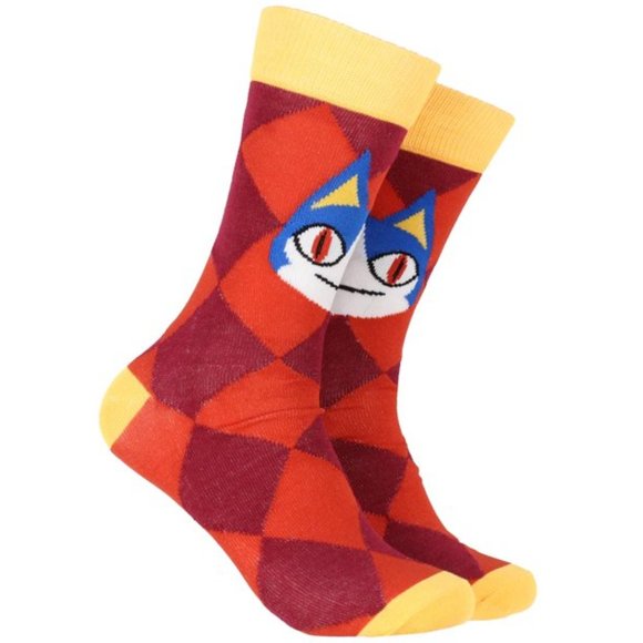 Animal Crossing New Horizons Men’s Character Crew Socks 6-Pack