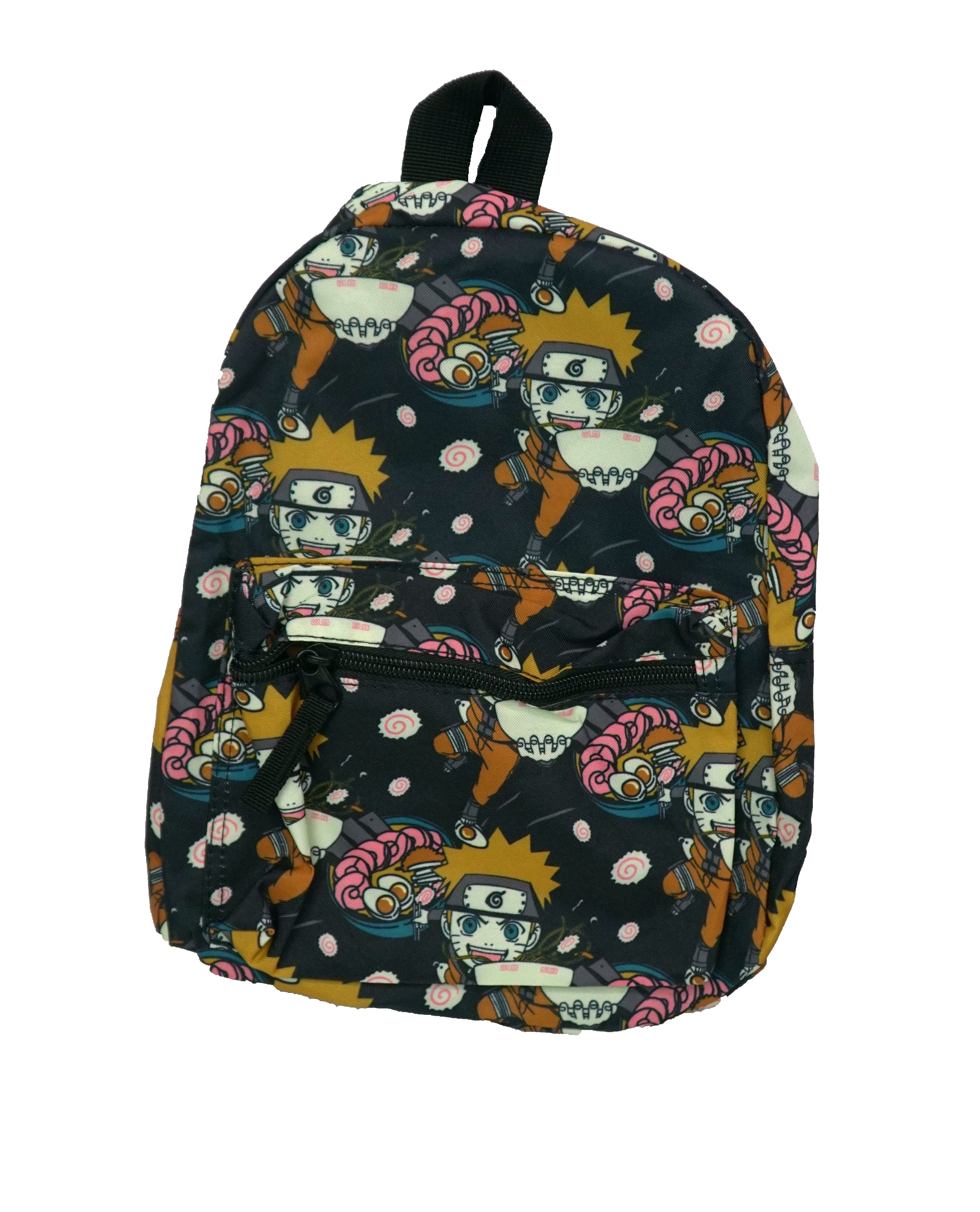 Naruto Shippuden Mini Backpack Allover Print Design