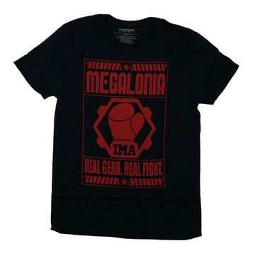 Megalobox Mens T-Shirt - Megalonia Real Gear. Real Fight IMA