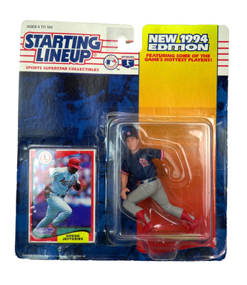 1994 Starting Lineup Gregg Jefferies St. Louis CArdinals  FIGURE NEW