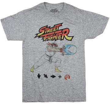 Street Fighter Mens  T-Shirt - Ryu Has the Moves Image