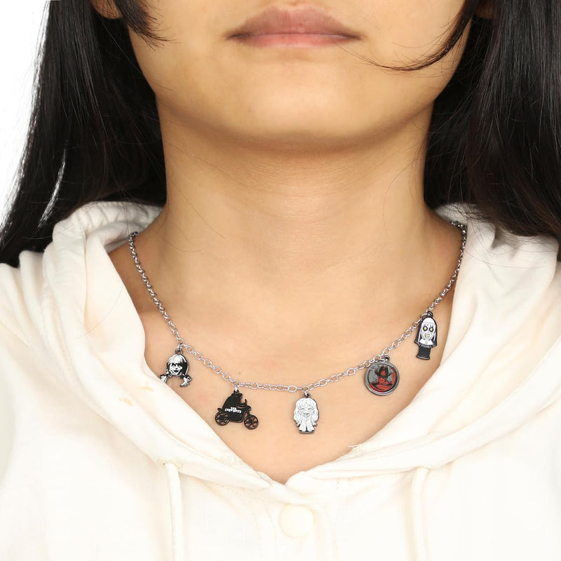 Bioworld Warner Brothers Horror Collection 4-Piece Necklace Set