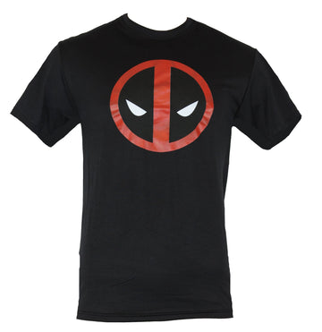 Deadpool (Marvel Comics) Moisture Wicking Mens T-Shirt - Classic Logo Image