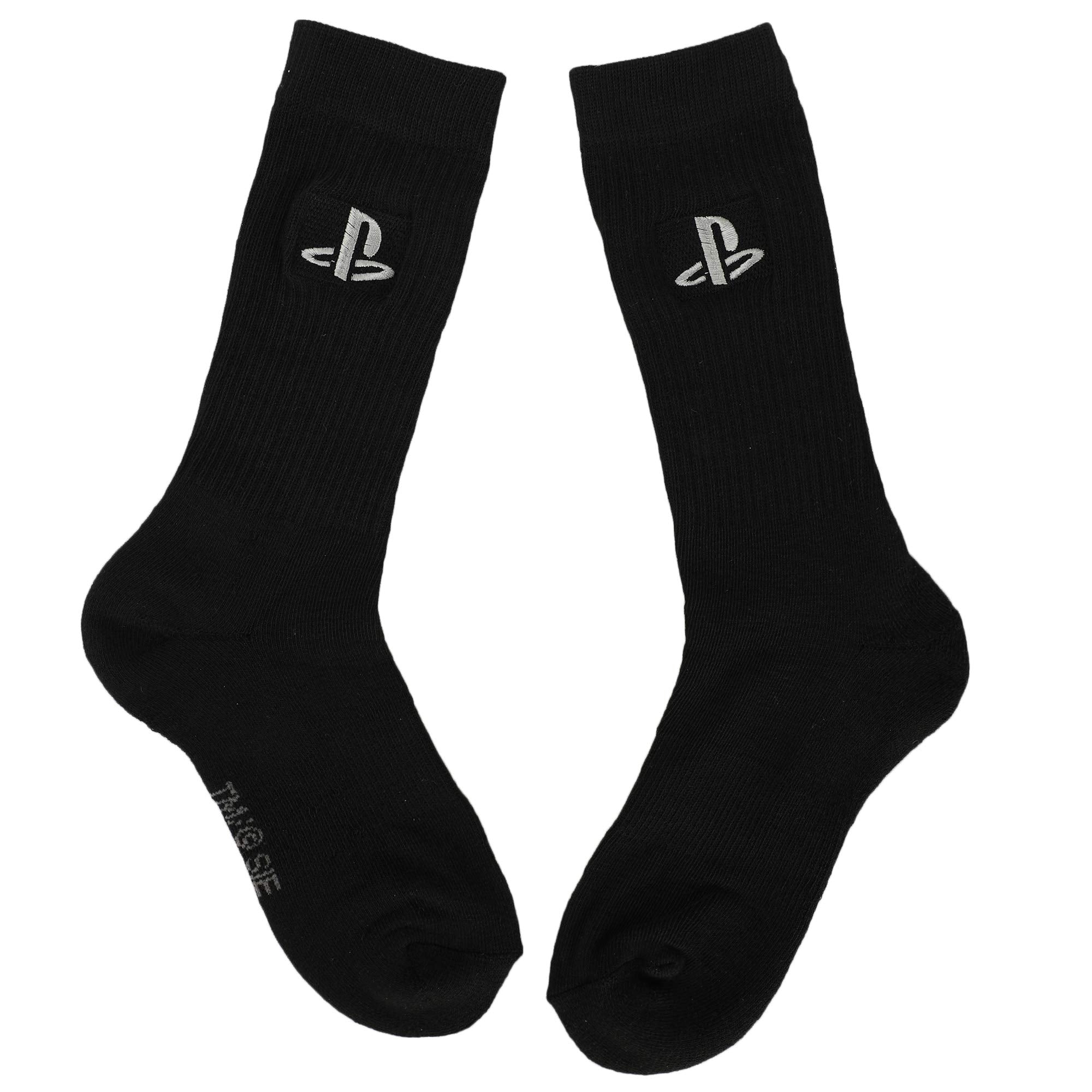 Sony PlayStation Embroidered Symbols Crew Socks (3-Pack)