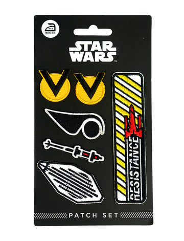 Star Wars Resistance Iron On Applique Patch Set