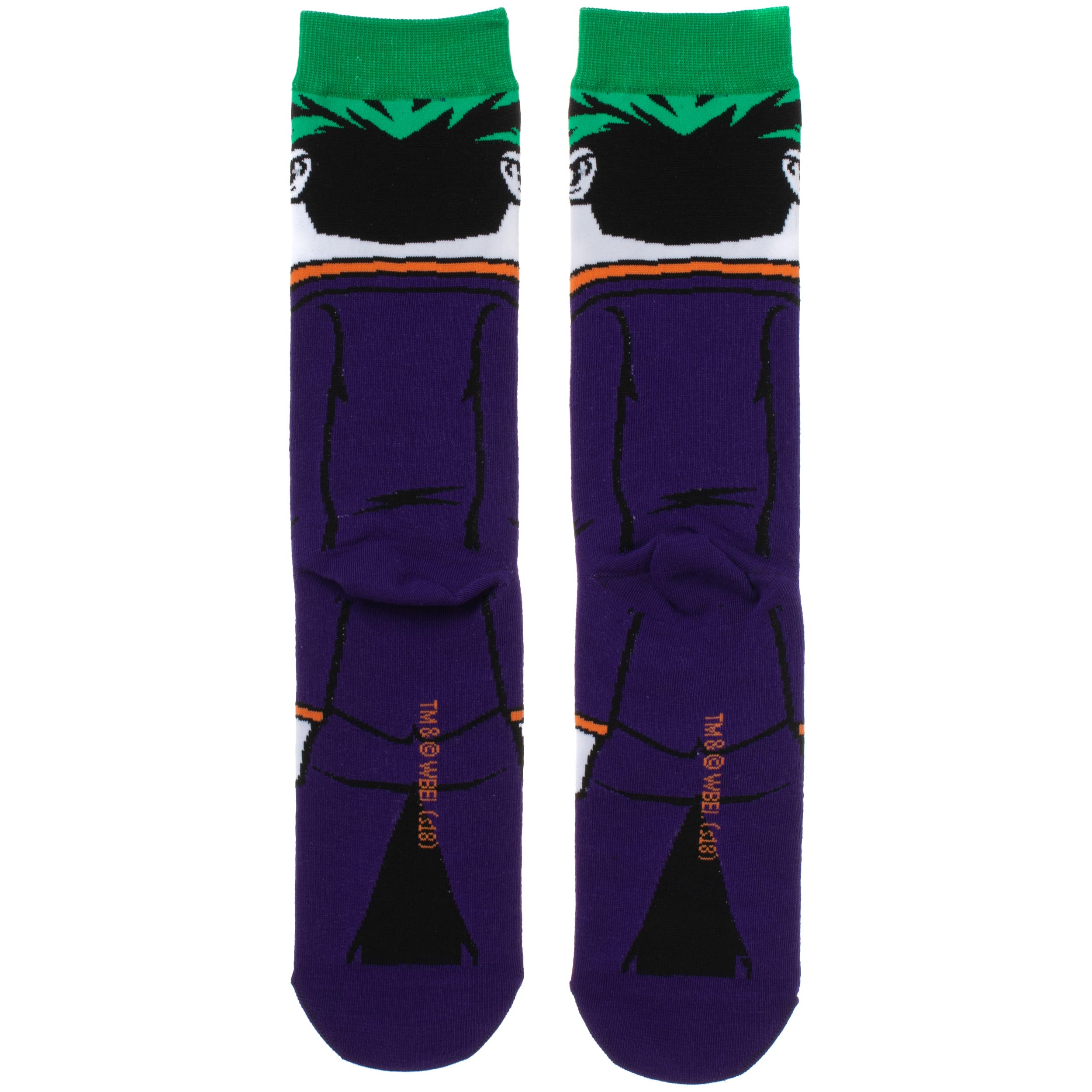 Bioworld 360-degree The Joker Crew Socks