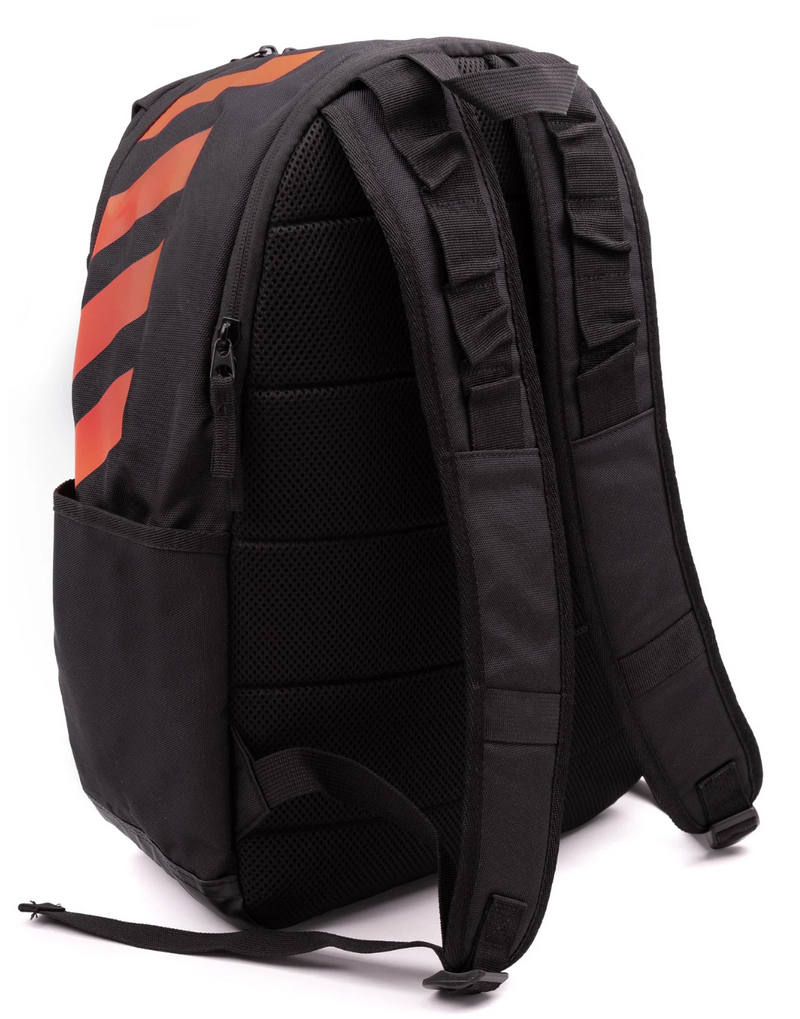 Roblox Premium RPM SB Skateboarding School Gamer Backpack Black Orange NEW