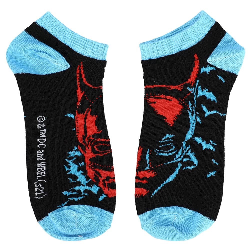 Bioworld The Batman Movie 5-Pack Ankle Socks set for men