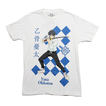 Jujutsu Kaisen Mens T-Shirt - Yuta Okkotsu Sword Fighting Stance