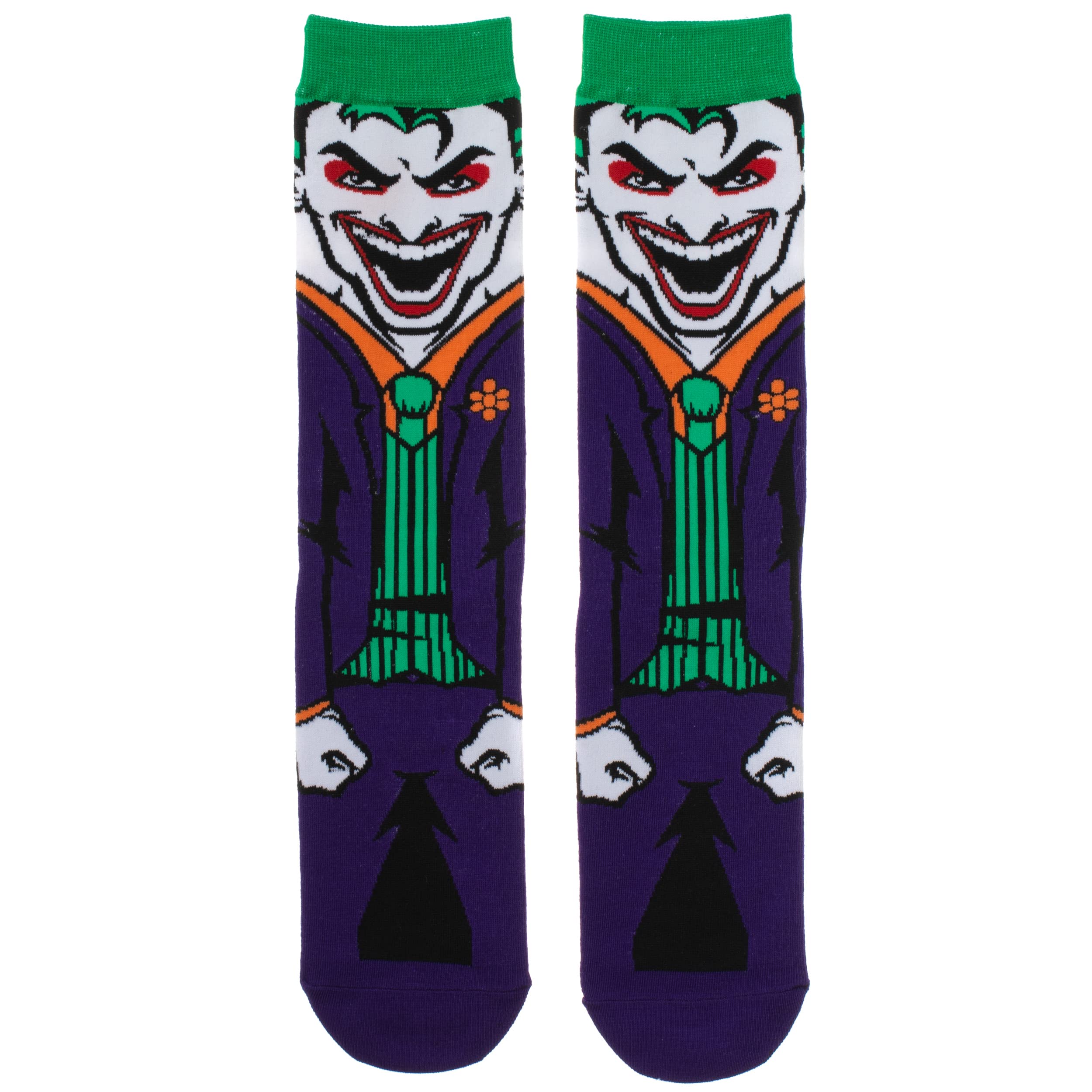 Bioworld 360-degree The Joker Crew Socks