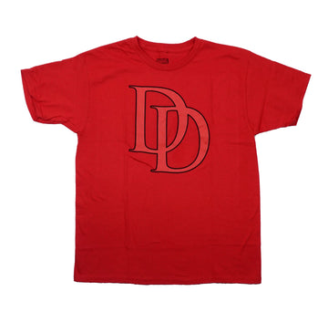 Daredevil Mens T-Shirt - Classic DD Logo Front Image