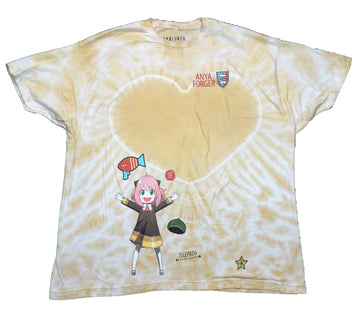 Spy X Family Mens T-Shirt - Anya Forger Lapel Name Pic Below