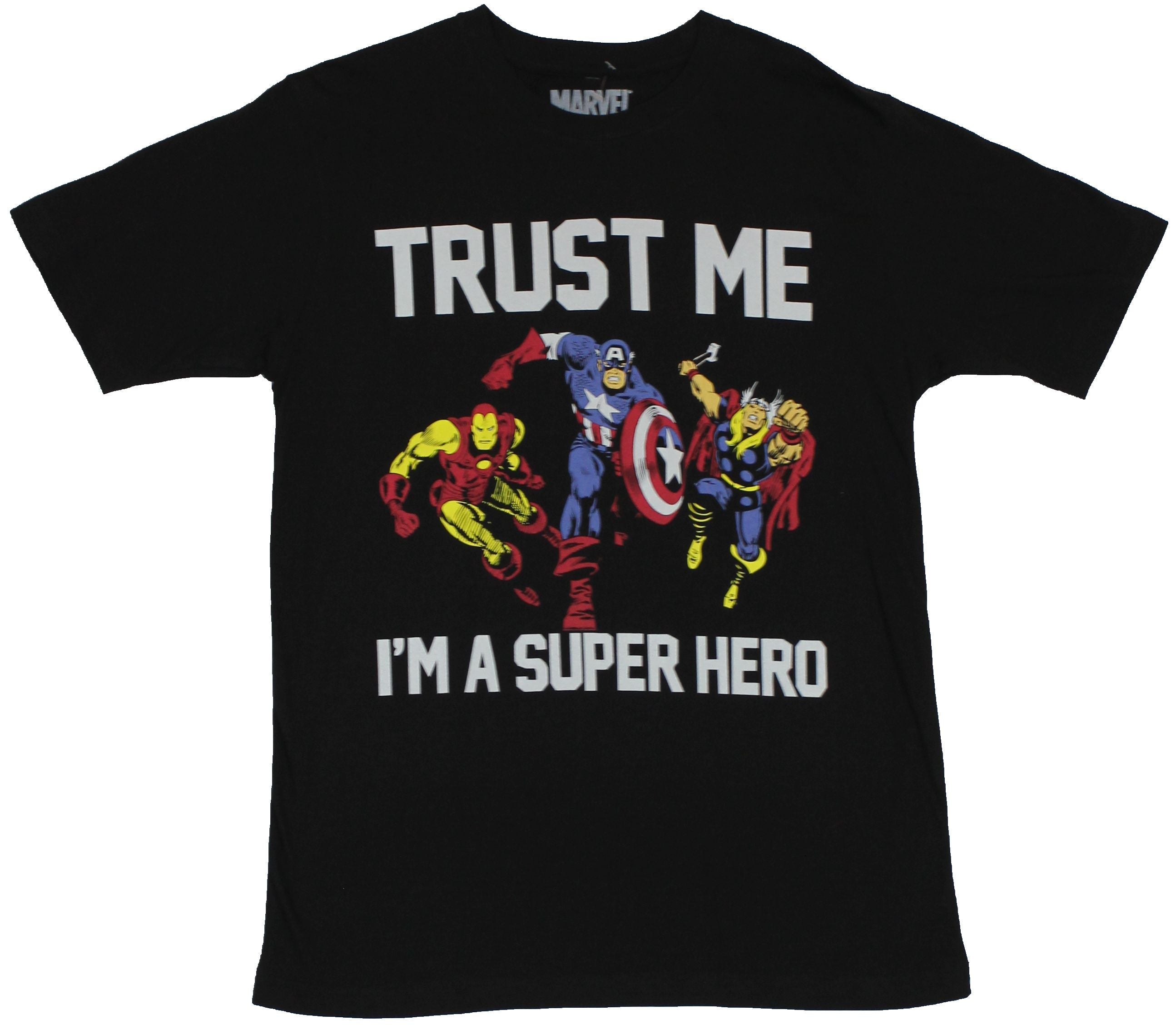 The Avengers (Marvel Comics) Mens T-Shirt - Trust Me I'm A Superhero