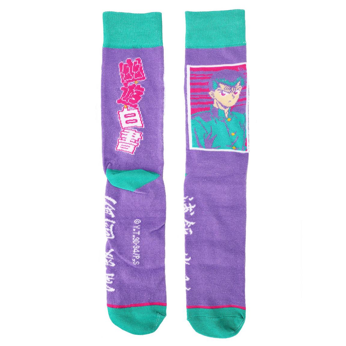 Ghost Flies YuYu Hakusho 5 Pack Crew Socks