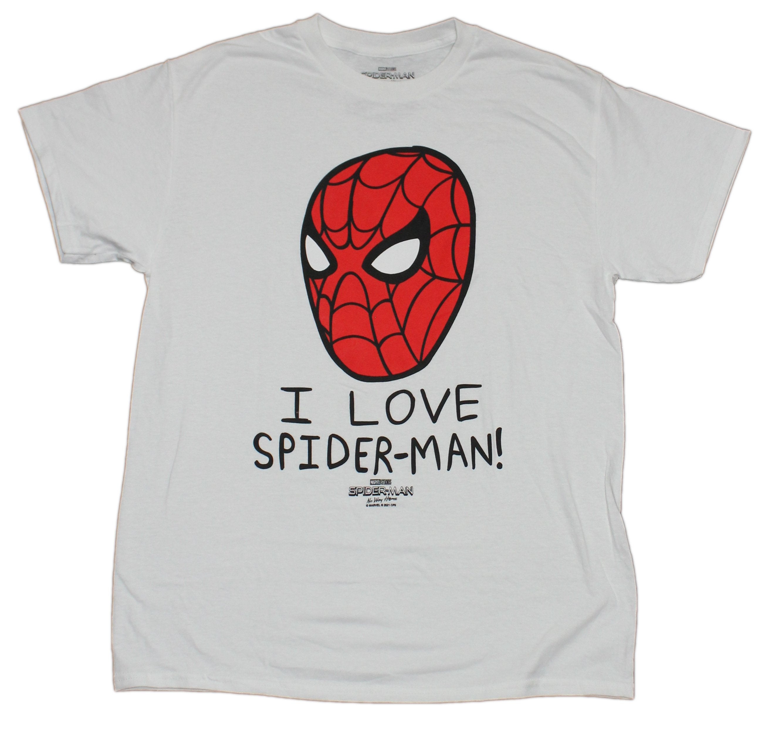Spider-Man Mens T-Shirt -  I Love Spider-Man